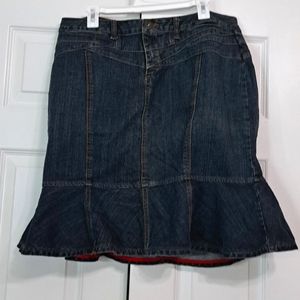 Denim, size 16W skirt